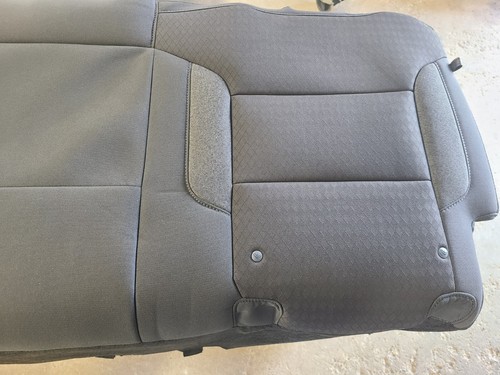 Chevrolet Silverado GMC Sierra 2022.5-2024 OEM Rear Seat Back Cloth No Storage - Picture 2 of 6