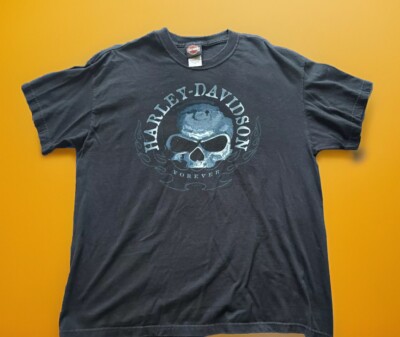 Harley Davidson T Shirt Forever Skull Buddy Stubbs Phoenix Arizona Dated 2005 XL