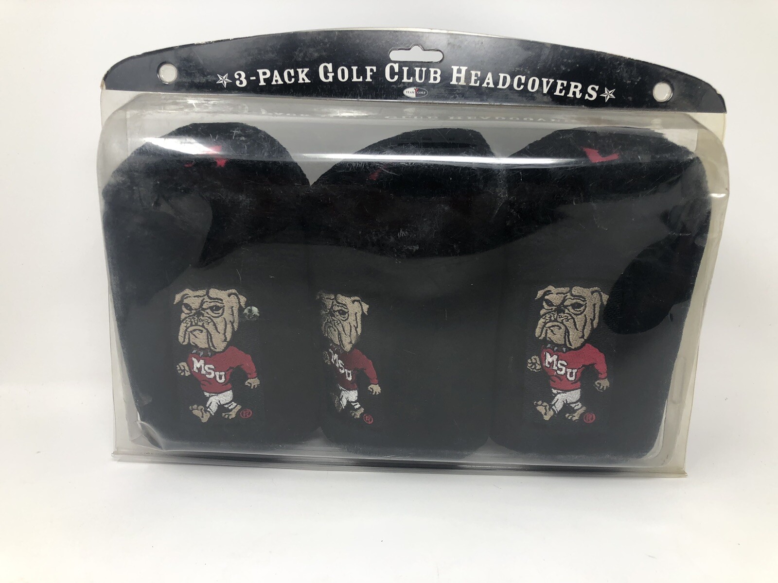 NCAA Mississippi State MSU Bulldogs College GOLF CLUB Drivers HEADCOVERS 1, 3, X eBay