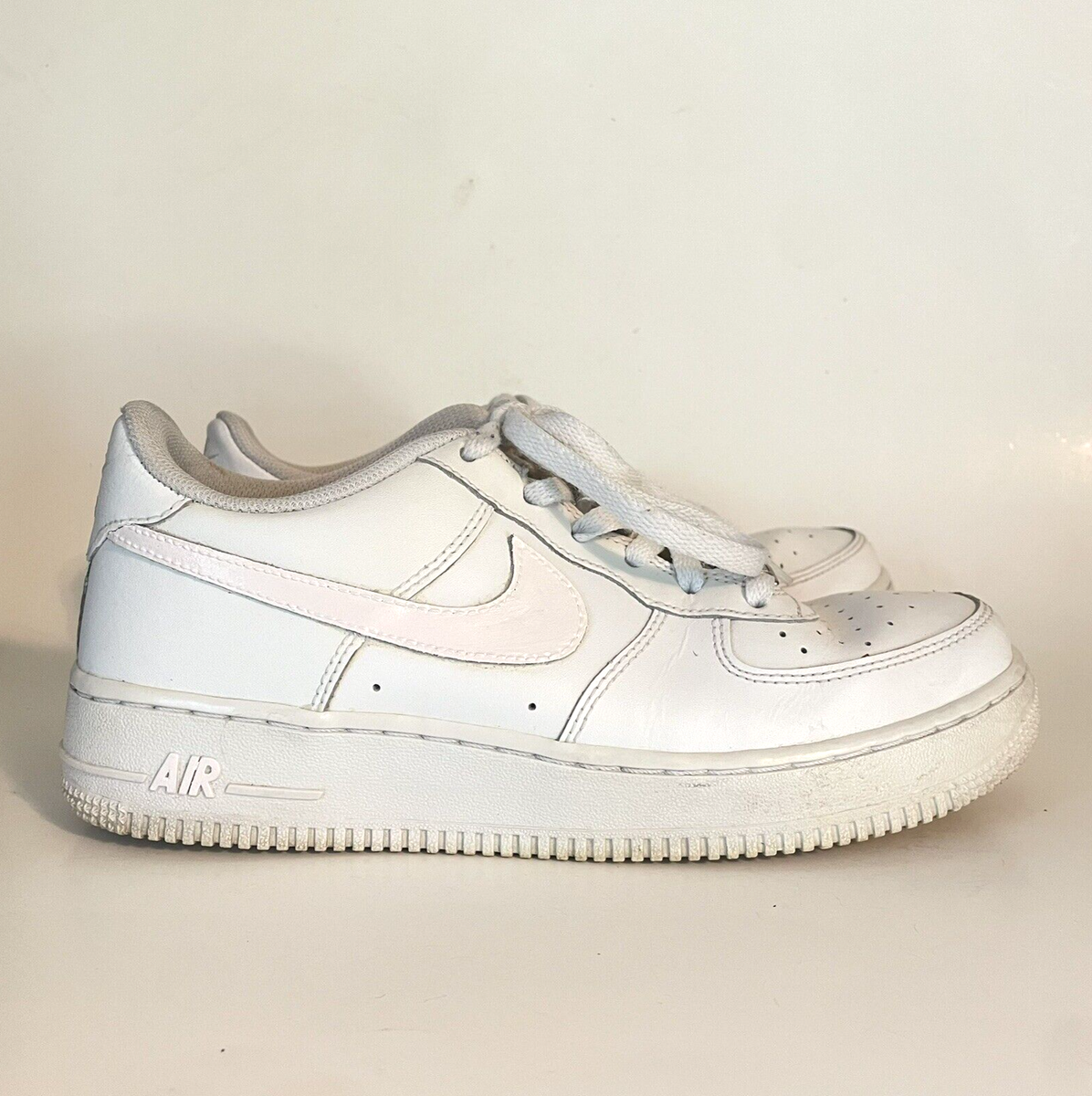 Nike Air Force 314192-117 Shoes Youth Size 7Y White w/ Light Pink 