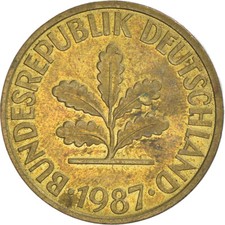 #968100 M&uuml;nze, Bundesrepublik Deutschland, 10 Pfennig, 1987