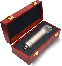 Microphone Case for Rode NT1-A  Wooden Microphone Box Protective Case for Rode