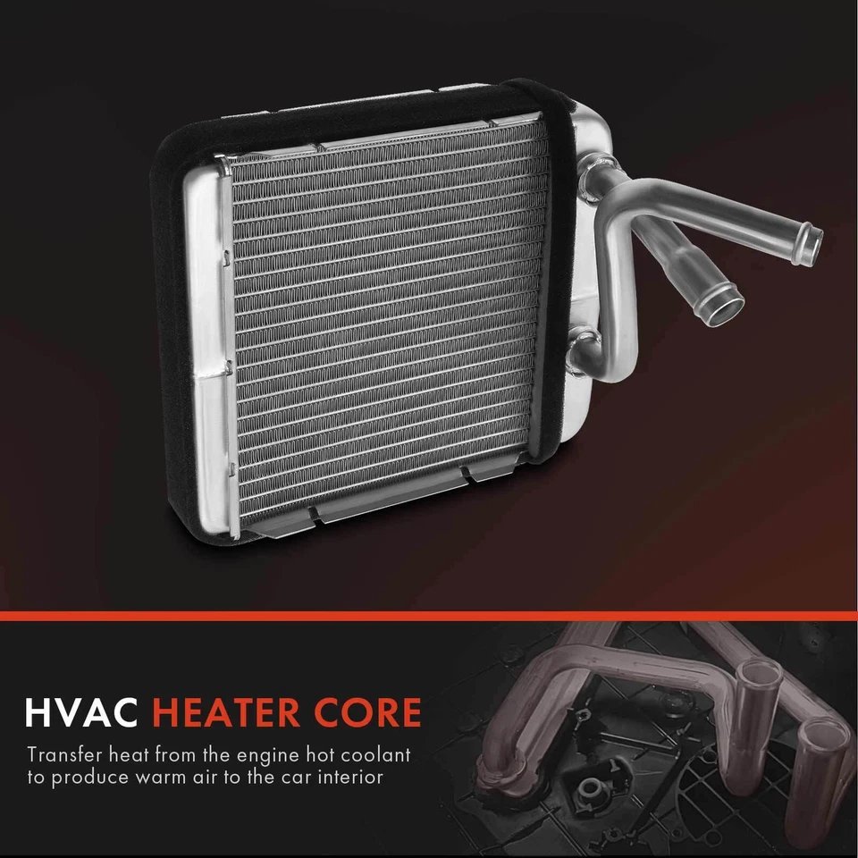 Núcleo calefactor HVAC delantero de aluminio para Chevrolet Camaro Pontiac Firebird 1982-1992 Foto 3 de 4