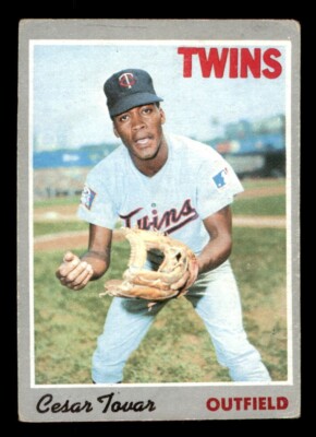 1970 Topps Baseball #25 Cesar Tovar VG *e4