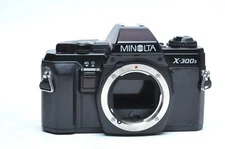 Minolta X-300s Film Camera Body *Repair/Parts* AS IS