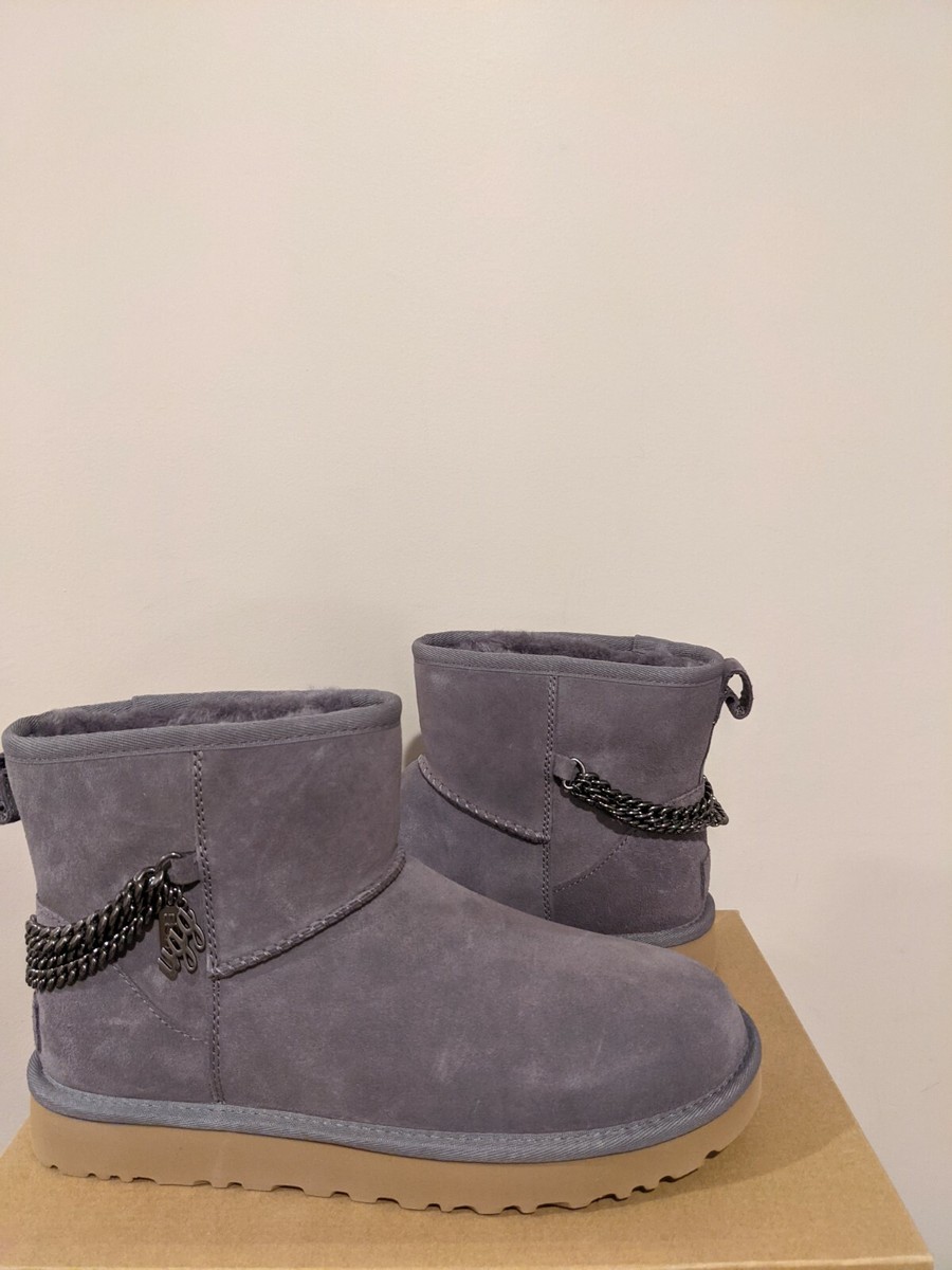 Ugg Australia Womens Classic Mini Chains Boot Size 7 NIB | eBay
