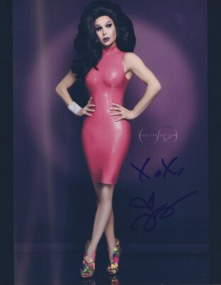 Trinity The Tuck (RuPaul's Drag Race) signed 8x10 photo in-person