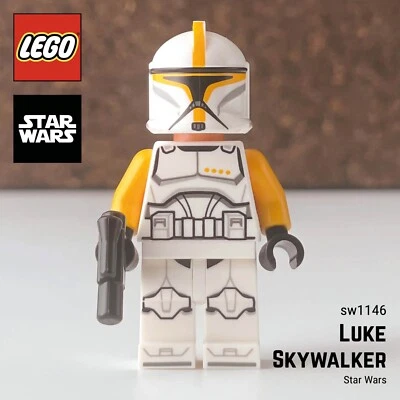 🌈 LEGO Clone Trooper Commandant (Phase 1) SW1146 Minifigure Star Wars - Photo 1/4