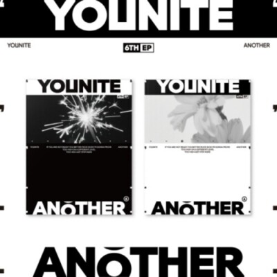 Younite - Another - Random Cover - Hologram Postcard, 2 Photocards, Deco Sticker