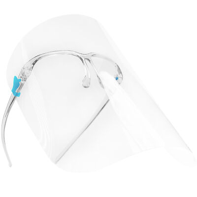 Anti-fog Face Shields with Glasses Frame Set for Men and Women to Protect Eyes