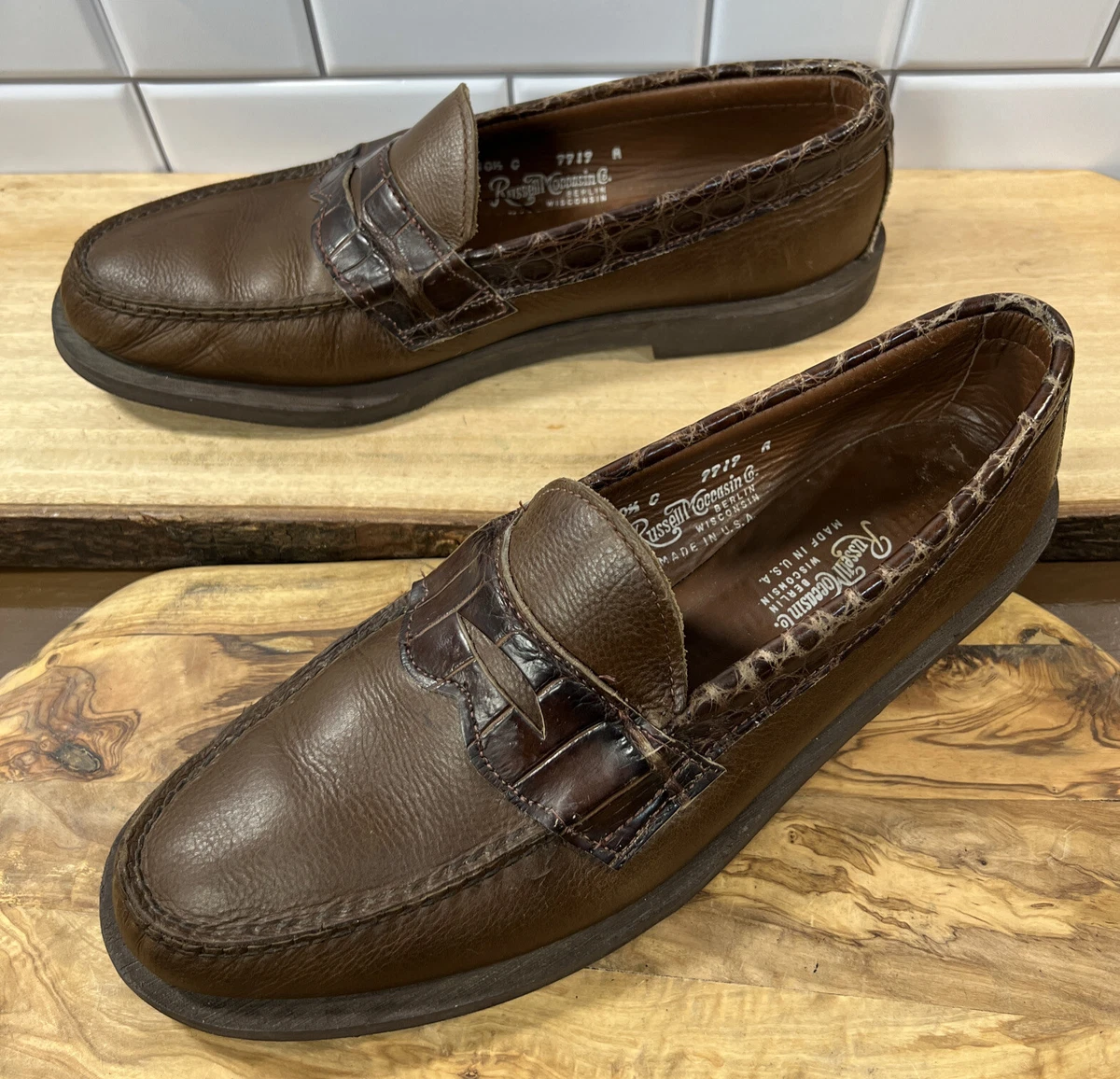 Russell moccasin ebay cheap