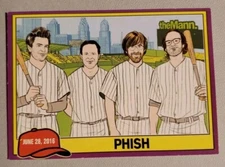 PHISH CONCERT TOUR 6/28/2016 MANN MUSIC CENTER PHILADELPHIA TRADING CARD