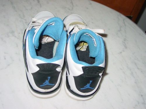 2016 Nike Air Jordan Retro 4 "Motorsports" 408452-117 WhiteYouth Shoes! Size 6Y - Picture 3 of 14