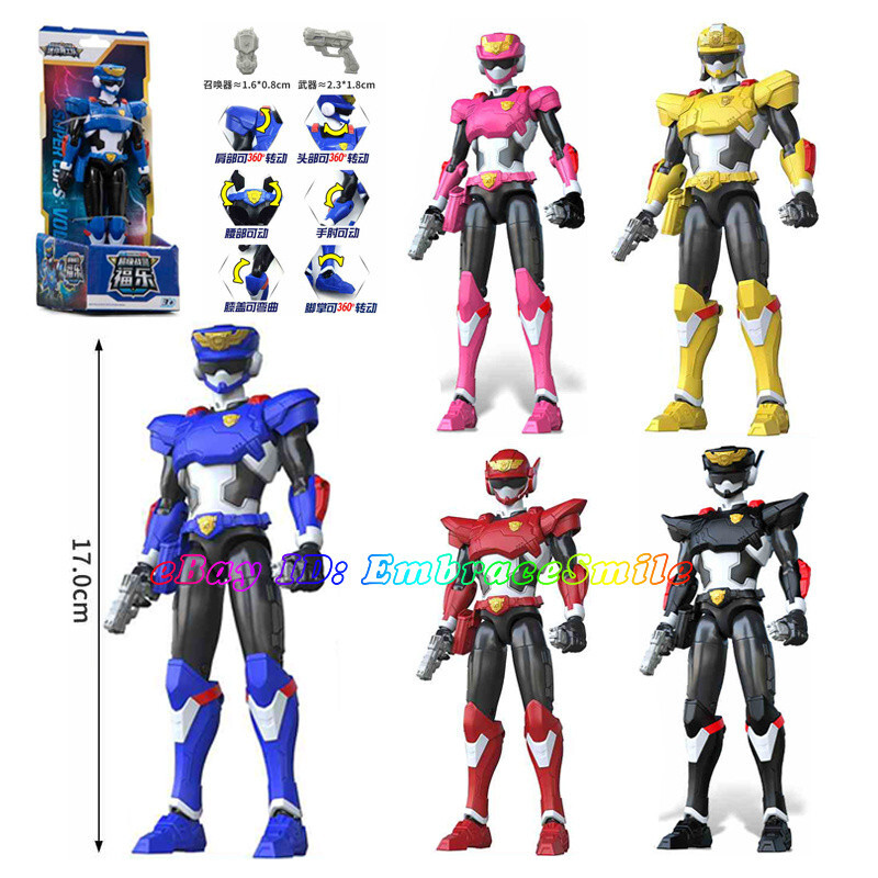 Miniforce Super Cops VOLT LUCY MAX SAMMY RAY Police Ranger Action