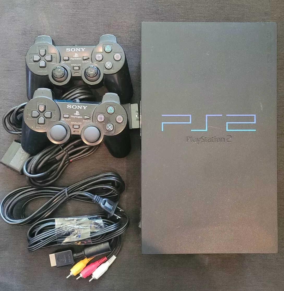 Restored Sony PlayStation 2 Slim Game Console (Refurbished