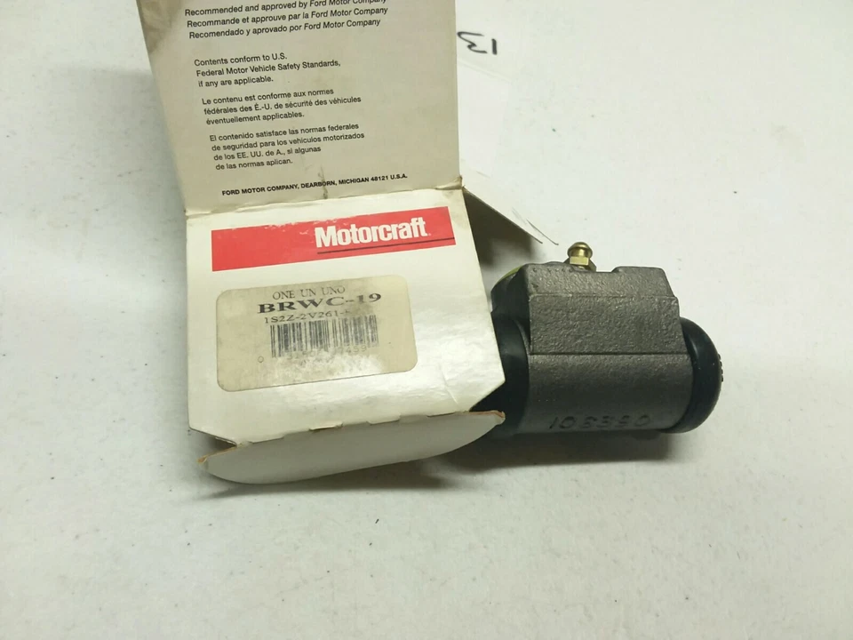 Cilindro de rueda de freno de tambor trasero izquierdo NOS FORD Escort Tempo 1983-1994 Foto 3 de 3