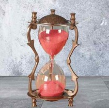 Sand Timer Hourglass Brass Nautical Maritime ...