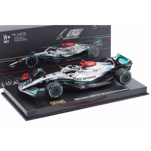 Burago Audi A6 C8 Avant Modellauto – Weiß, Maßstab 1:43, Mit Drehbaren Rädern, Ca. 11,5 Cm Lang