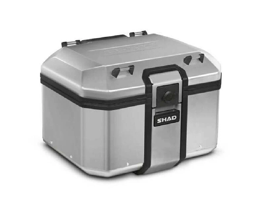 48 litres Shad TR48 en aluminium moto universelle scooter route casque - Photo 2/4