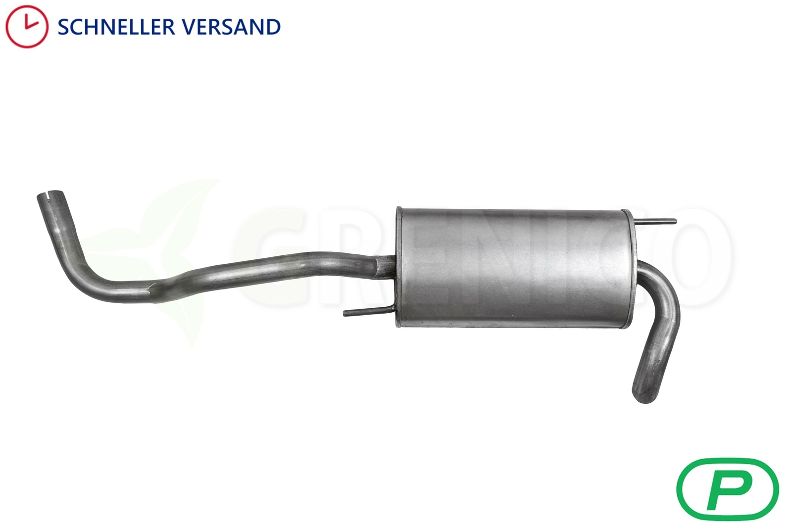 POLMO Endschalldämpfer Für BMW 1er E81/E87 - Hinterer Auspufftopf