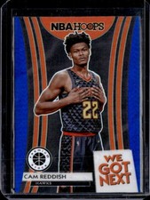 2019-20 Hoops Premium Stock #5 Cam Reddish We Got Next Blue