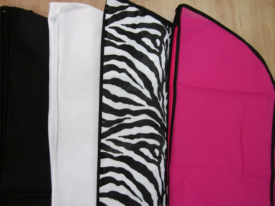 NUEVO TRANSPIRABLE BLANCO GRADUACIÓN VESTIDO DE NOVIA ALMACENAMIENTO BOLSA DE ROPA  Foto 3 de 3