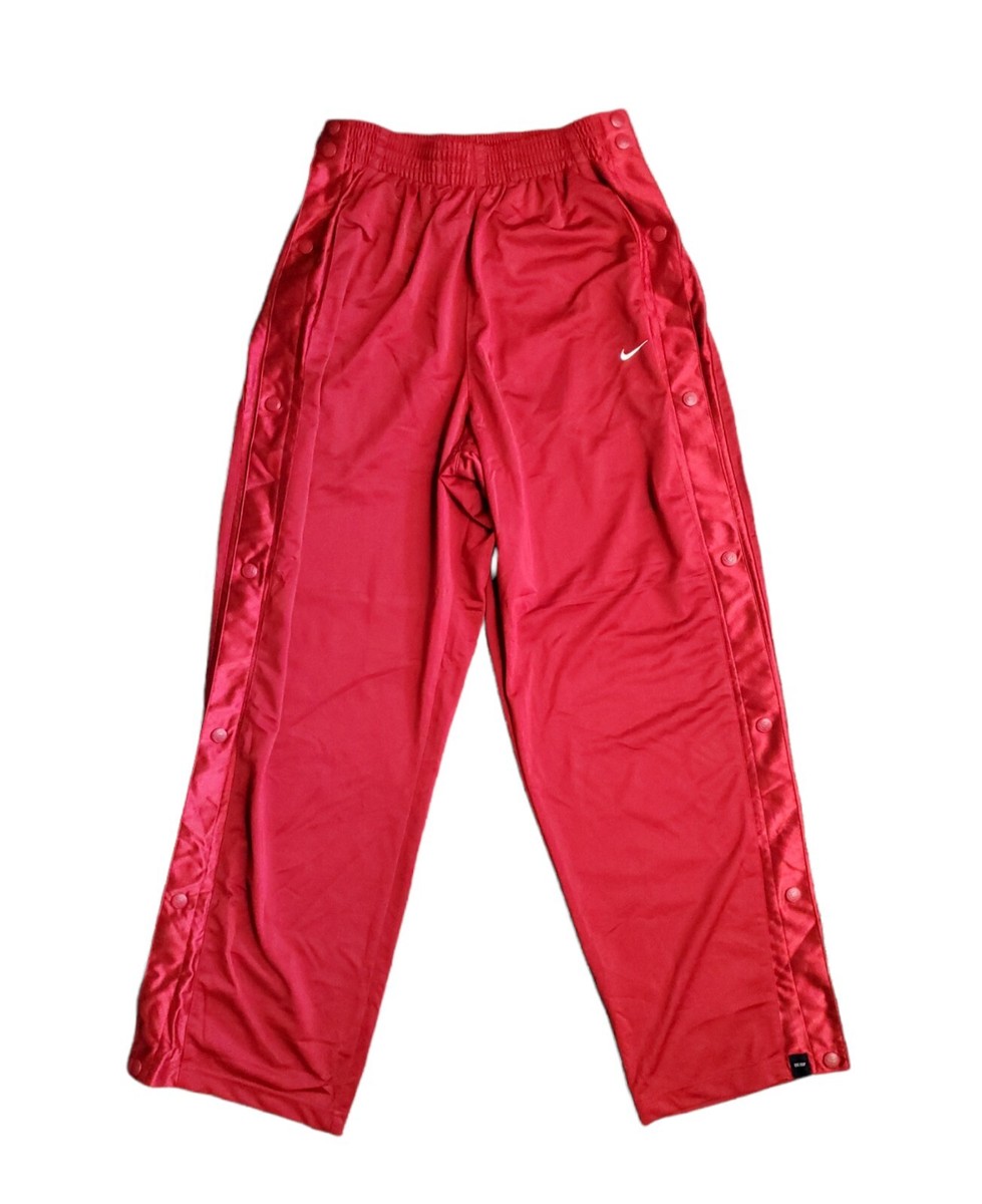 Vintage Nike Breakaway Pants L Full Snap Tear Away Warmups