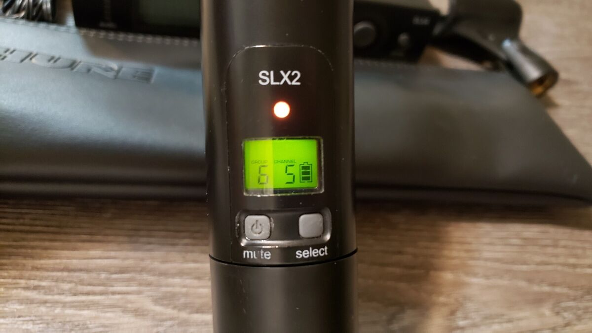 SHURE SM58 - SLX G5 494-518 MHz WIRELESS HANDHELD MICROPHONE SHURE SM58 - SLX G5 494-518 MHz WIRELESS HANDHELD MICROPHONE