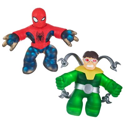 Heroes of Goo Jit Zu Dc - Versus Pack - Spider Man Vs Doctor Octopuscolore, 4137