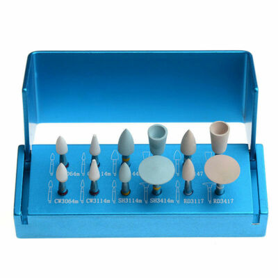 AZDENT Dental Composite Polishing Kit - RA/HP Burs For Resin Finishing & Shaping