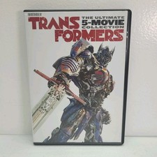 Transformers: the Ultimate 5-Movie Collection DVD, 2018 Complete