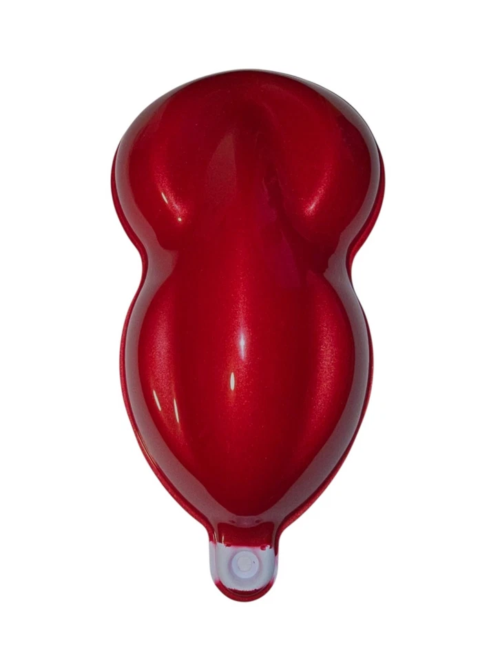 #1642 High Gloss Fireball Red Pearl Single Stage Acrylic Enamel Paint Gallon Kit - Image 2 of 4