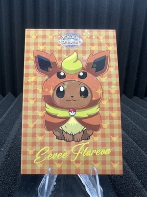 Eevee Flareon Poncho - Star Holo - Let's Go Eevee Database - Pokemon Card