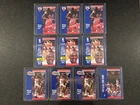 Lot Of 10 Michael Jordan 1991 Fleer Basketball Cards