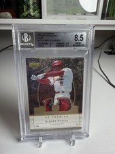 Albert Pujols 2007 Upper Deck Premier Patches 2-Color Patch Gold #PP2-AP SP /49