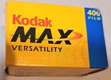Kodak Max Versatility 400 Film 24 Exposures New Old Stock Exp 10/2004 Sealed Box