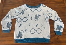 Harry Potter Sweater for Kids Unisex Gray/Blue, Small, NWOT