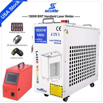 1500W BWT 4IN1 Handheld Fiber Laser Welder Metal Cleaning Cutting Machine