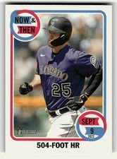 2023 Topps Heritage #NT-11 C.J. Cron Now & Then