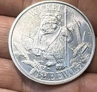 Star Wars 1984 'Wicket The Ewok' Collectible Coin Vintage
