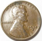 1935-S Lincoln Wheat Cent - #10666-63