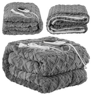 Wärmedecke Elektrische Heizdecke 180 x 130 cm Heizmatte Kuscheldecke Wärmedecke