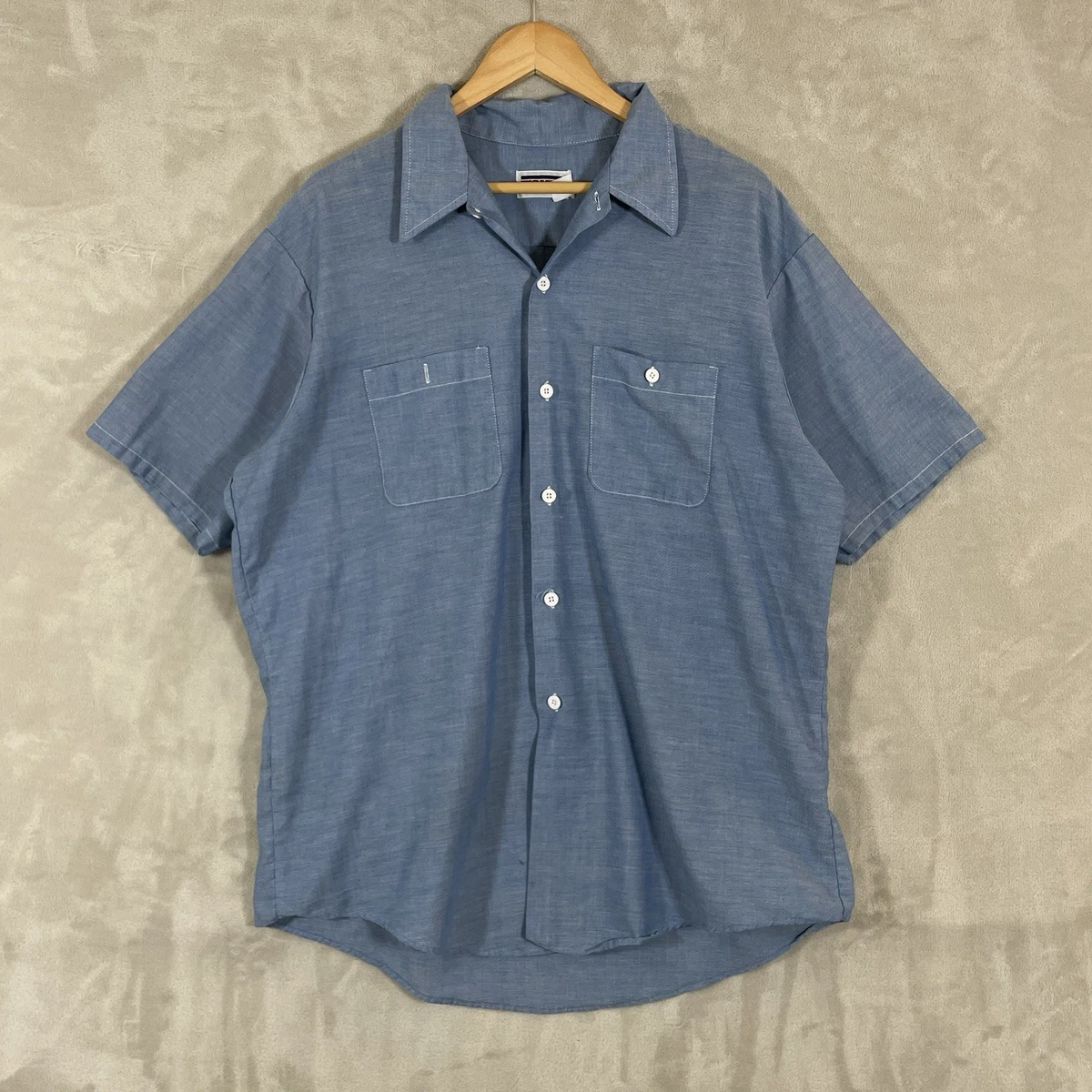 Long Sleeve Chambray Vintage Casual Shirts for Men for sale Long Sleeve Chambray Vintage Casual Shirts for Men for sale
