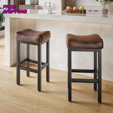 29" Bar Height Bar Stools Set of 2 29" Barstools for Kitchen Island Counter NEW