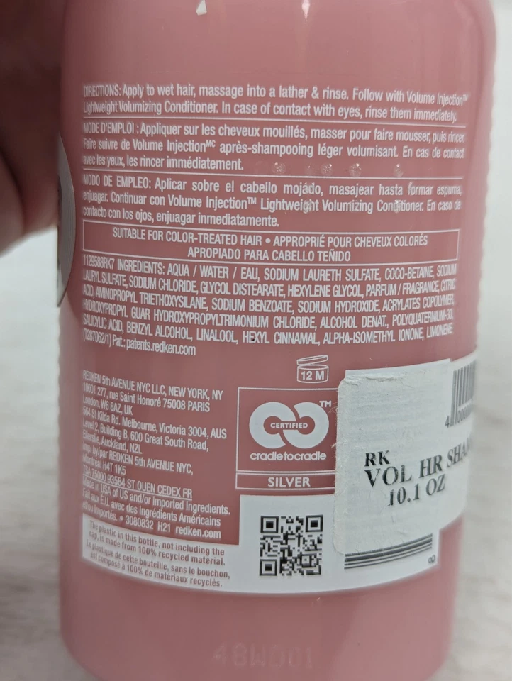 Redken - Volume Injection Conditioner 1% - Lightweight Volumizing - Image 3 of 4