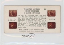1972 Chiquita Allstars Slides Johnny Robinson George Webster #21/22 HOF s5q