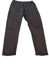 Patagonia Leggings Women Medium Black Capilene Fleece Base Layer Pants SEE READ