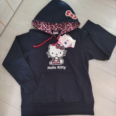 Hello Kitty x MLB Collaboration Navy Blue Sweatshirt Rare Design
