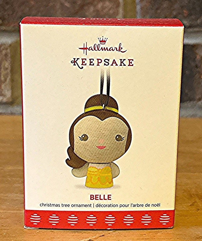 Hallmark Keepsake 2017 Disney Beauty and the Beast Belle Christmas Tree Ornament