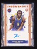 Jarace Walker 2023-24 Motif RC Auto Cadmium Orange 12/25 Endorsements [cys92